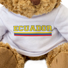 ECUADOR FLAG STRIPES - Teddy Bear - Cute - Ecuadorean Souvenir Gift Present