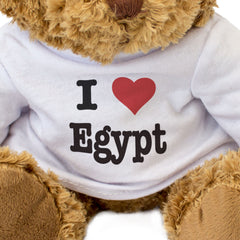 I LOVE EGYPT - Teddy Bear - Cute Cuddly Soft Adorable - Gift Present