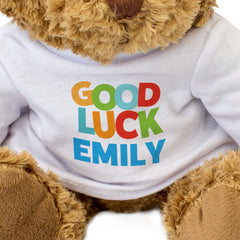 Good Luck Emily - Teddy Bear
