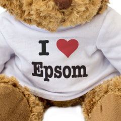 I LOVE EPSOM - Teddy Bear - Cute Cuddly Soft Adorable - Gift Present
