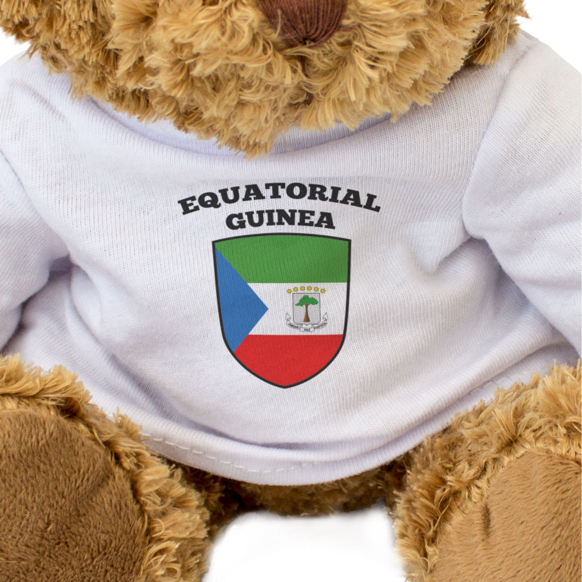 Equatorial Guinea Flag - Teddy Bear - Gift Present