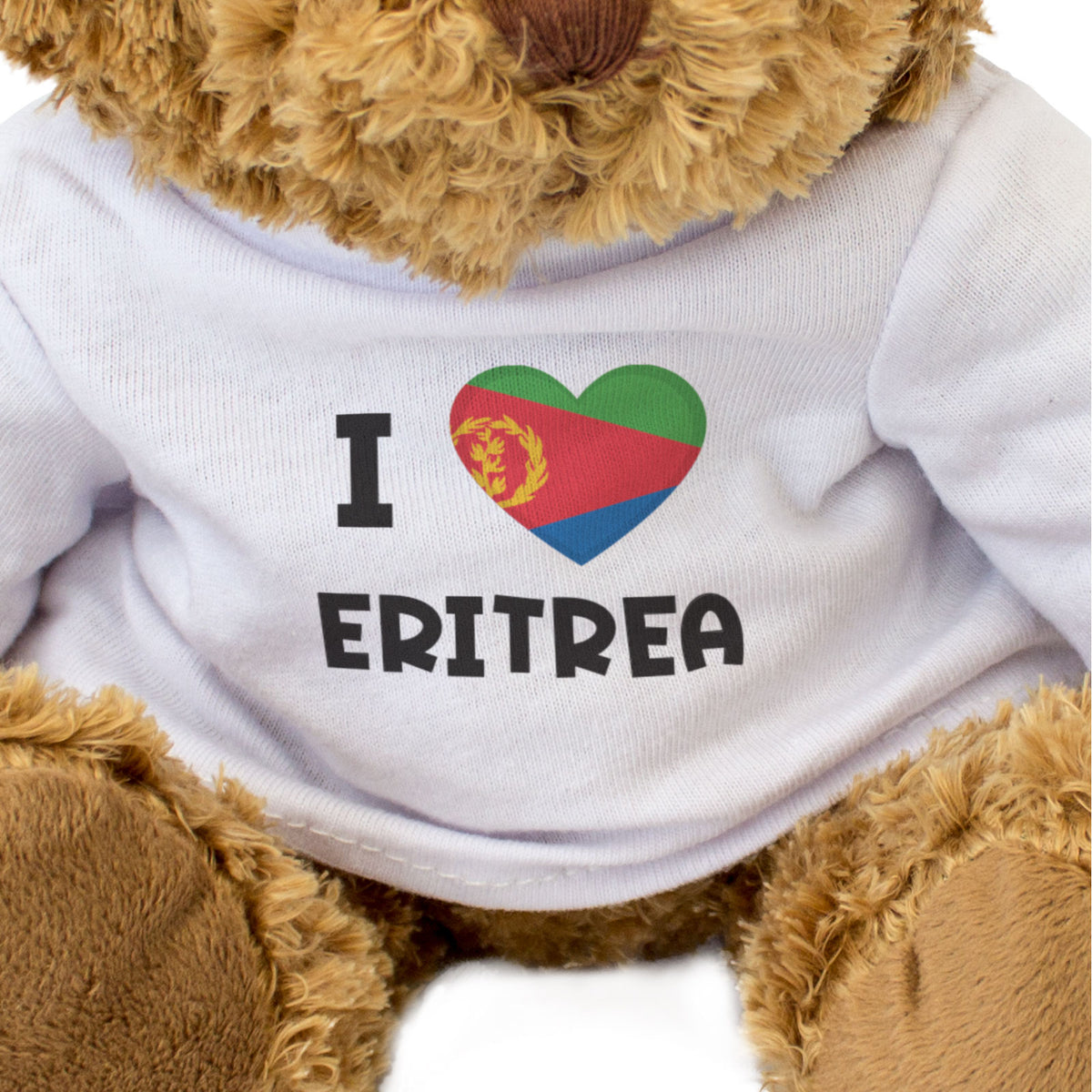 I Love Eritrea Flag - Teddy Bear