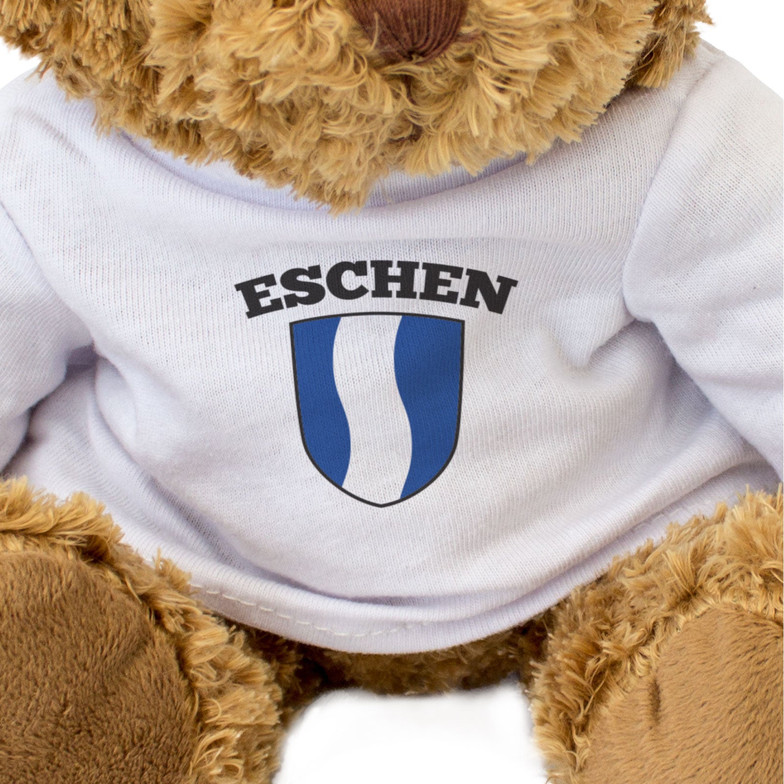 ESCHEN FLAG - Teddy Bear - Cute Cuddly Soft - Liechtenstein Gift Present