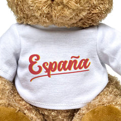 ESPAÑA (SCRIPT) - Teddy Bear - Cute Cuddly Soft Funny - Spain Gift Present