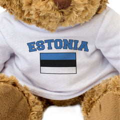 ESTONIA + FLAG - Teddy Bear - Cute Soft - Funny Estonian Souvenir Gift Present