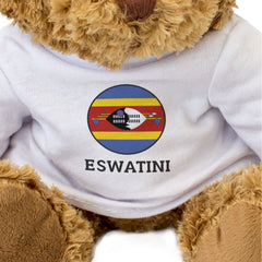 ESWATINI FLAG ROUNDEL - Teddy Bear - Cute Cuddly Soft - Gift Present