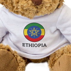 ETHIOPIA FLAG ROUNDEL - Teddy Bear - Cute Cuddly Soft - Ethiopian Gift Present