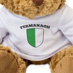 Fermanagh County Colours - Teddy Bear - Ireland County Fermanagh Gift Present