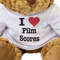 I LOVE FILM SCORES - Teddy Bear - Cute Cuddly Soft - Funny Music Gift Present