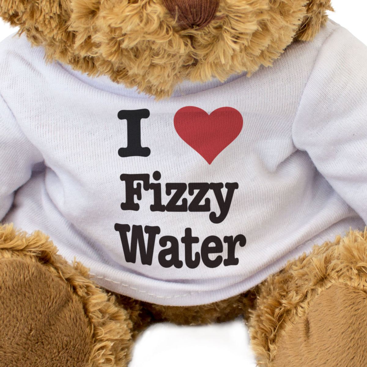 I Love Fizzy Water - Teddy Bear