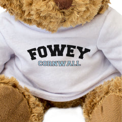 FOWEY, CORNWALL - Teddy Bear - Cute Cuddly Soft - Cornish Gift Present