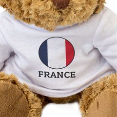 FRANCE FLAG ROUNDEL - Teddy Bear - Cute Cuddly Soft - French Gift Present