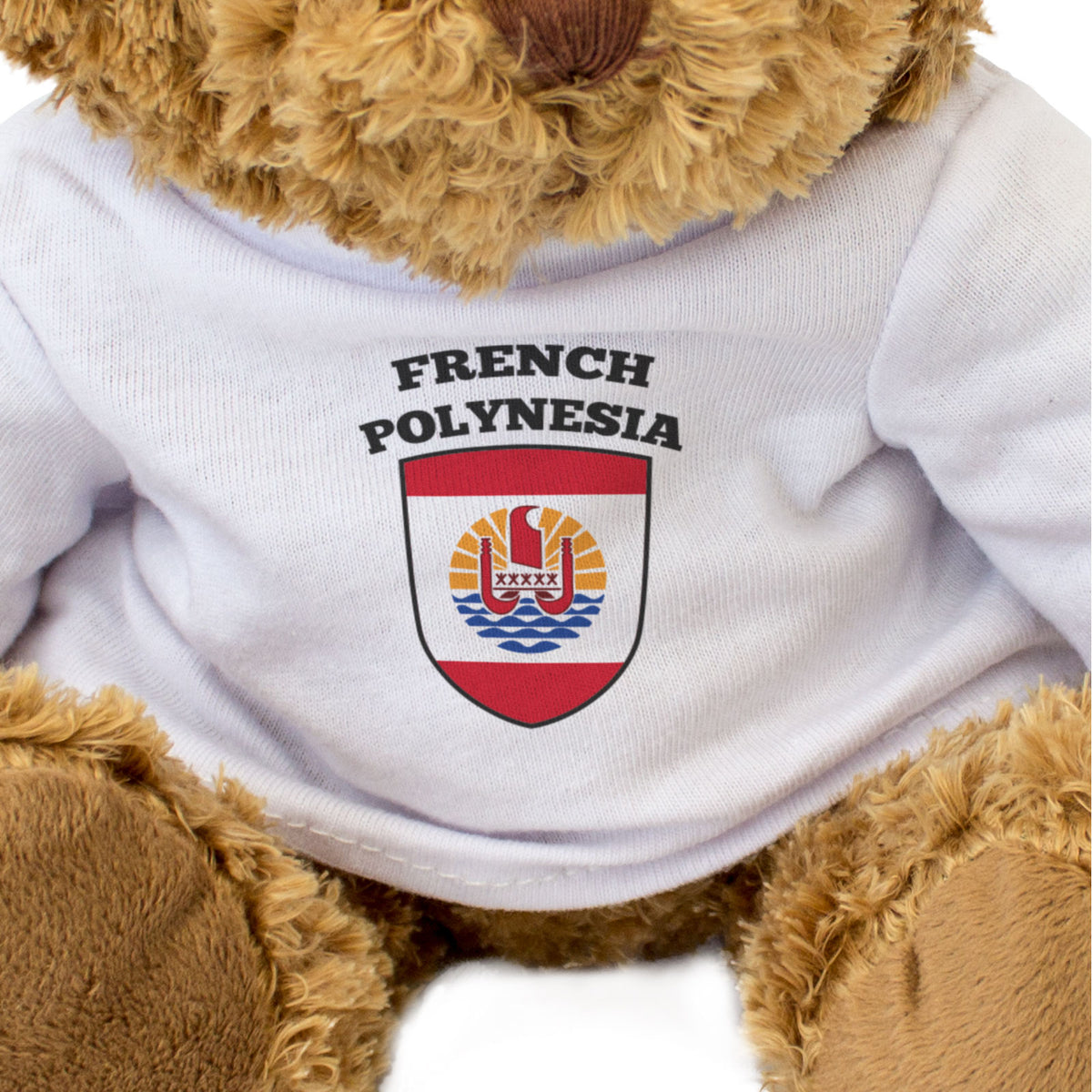 French Polynesia Flag - Teddy Bear - Gift Present