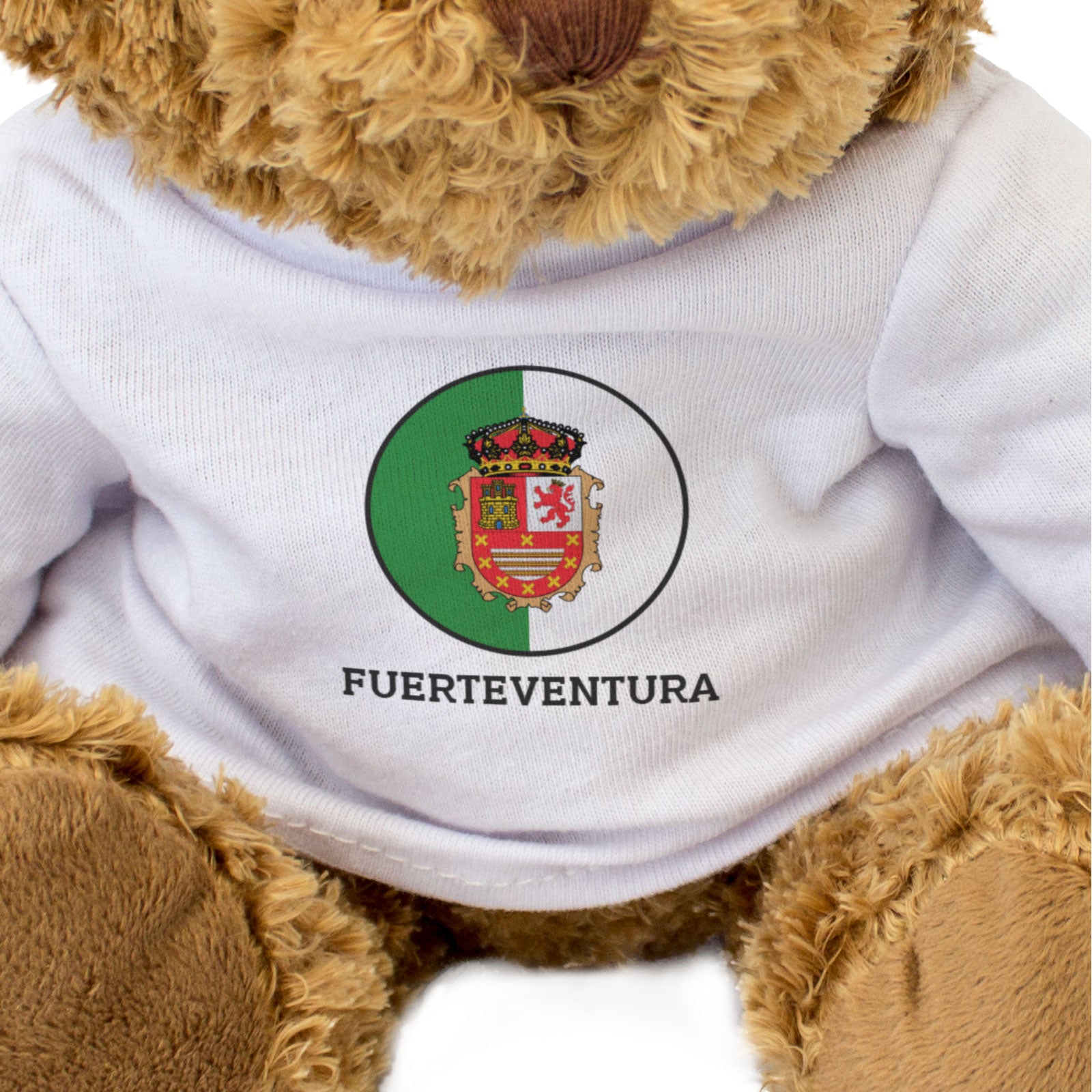 FUERTEVENTURA FLAG ROUNDEL - Teddy Bear - Cute - Spain Souvenir Gift Present