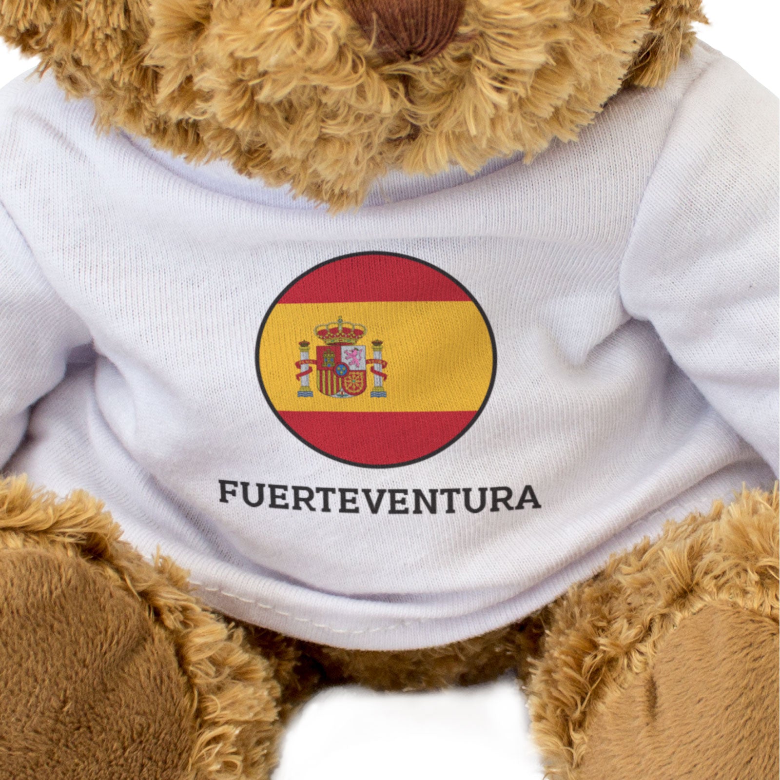 FUERTEVENTURA (SPAIN FLAG ROUNDEL) - Teddy Bear - Spanish Souvenir Gift Present