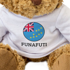 FUNAFUTI (TUVALU FLAG ROUNDEL) - Teddy Bear - Cute - Souvenir Gift Present