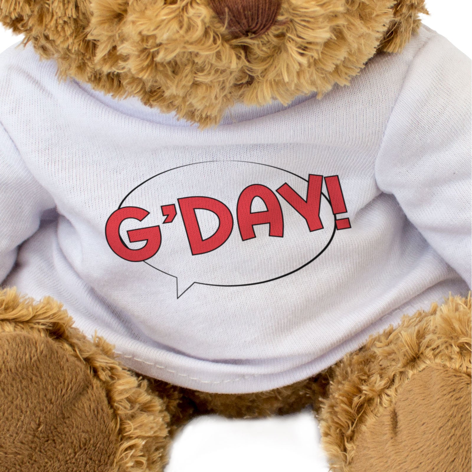 G'DAY! - Teddy Bear - Cute Cuddly Soft Funny - Australian Aussie Gift Present