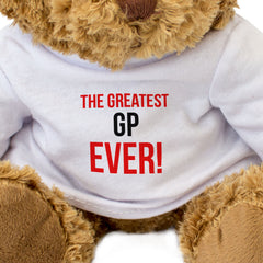 THE GREATEST GP EVER - Teddy Bear - Cute Cuddly Soft - Doctor Gift Present