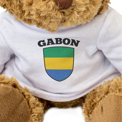 Gabon Flag - Teddy Bear - Gift Present