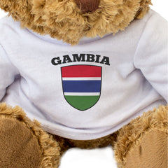 Gambia Flag - Teddy Bear - Gift Present