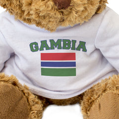 GAMBIA + FLAG - Teddy Bear - Cute Funny Gambian Souvenir Gift Present - Image 3