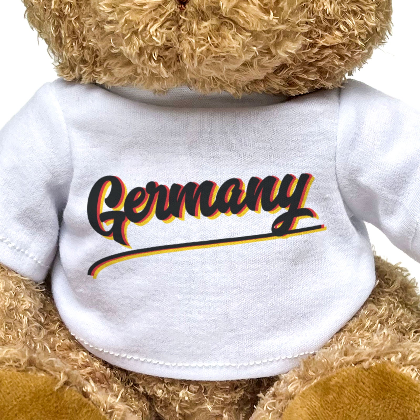 GERMANY (SCRIPT) - Teddy Bear - Cute Cuddly Soft Funny - Souvenir Gift Present