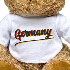 GERMANY (SCRIPT) - Teddy Bear - Cute Cuddly Soft Funny - Souvenir Gift Present