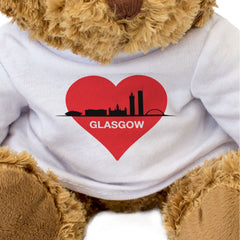 GLASGOW SKYLINE - Teddy Bear - Cute Cuddly Soft - Scottish Souvenir Gift Present