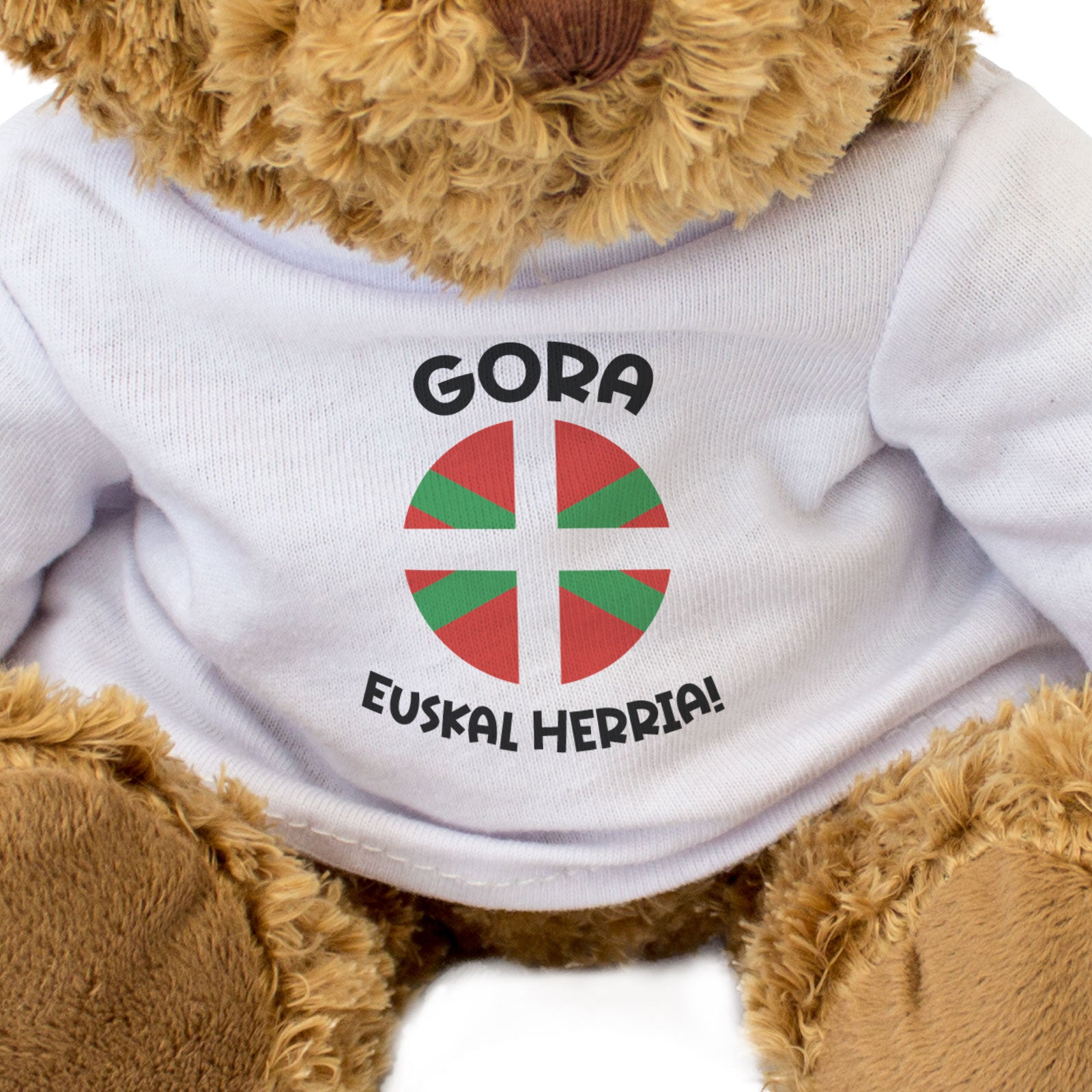 GORA EUSKAL HERRIA! - Teddy Bear - Funny Basque Country Souvenir Gift Present