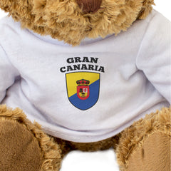 GRAN CANARIA FLAG - Teddy Bear - Cute - Spain Canary Islands Gift Present