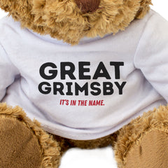 GREAT GRIMSBY: IT'S IN THE NAME - Teddy Bear - Cute Cuddly - Funny Gift Present