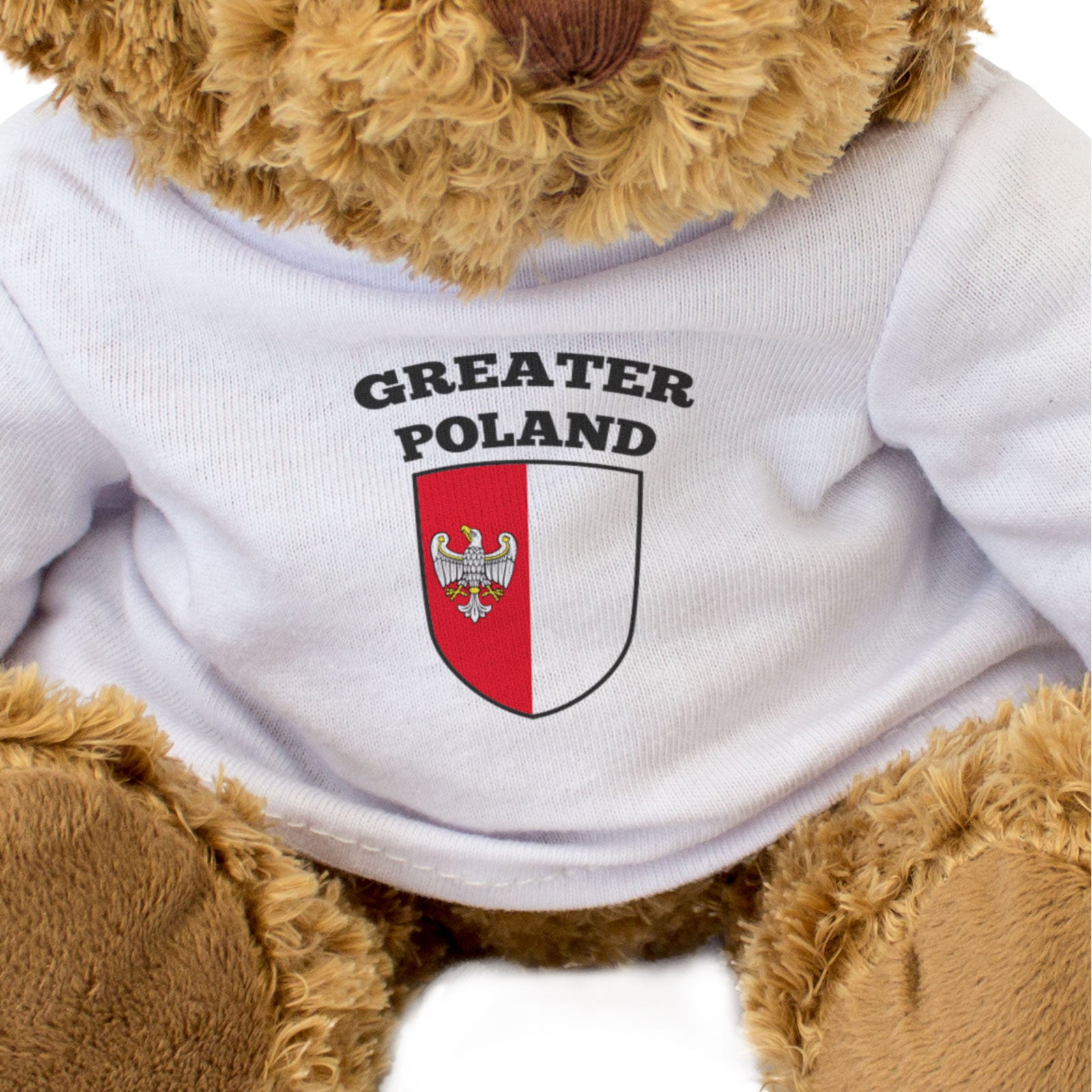 GREATER POLAND FLAG - Teddy Bear - Cute Cuddly Soft - Polska Gift Present