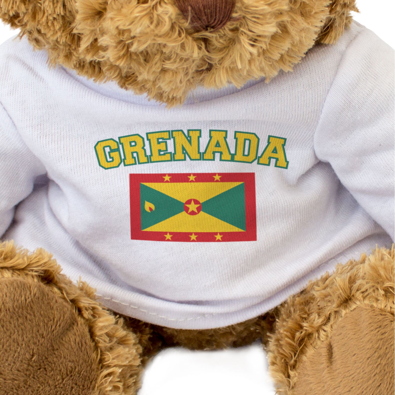 GRENADA + FLAG - Teddy Bear - Cute Cuddly Soft - Funny Souvenir Gift Present