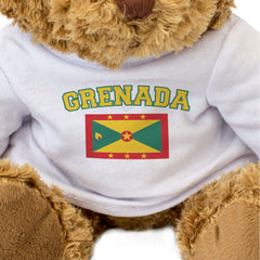 GRENADA + FLAG - Teddy Bear - Cute Cuddly Soft - Funny Souvenir Gift Present