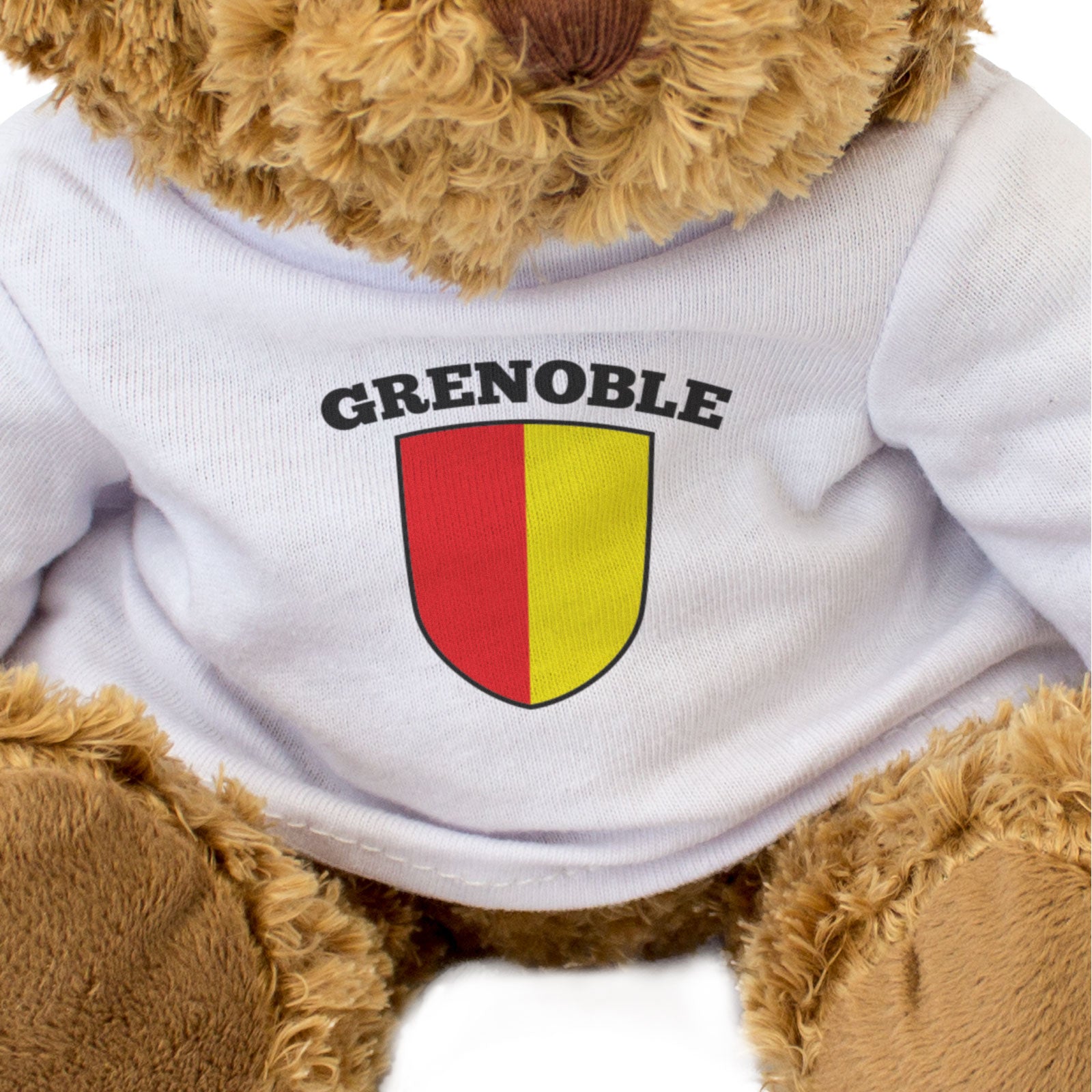 GRENOBLE FLAG - Teddy Bear - Cute Cuddly Soft Adorable - France Gift Present