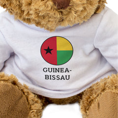 GUINEA-BISSAU FLAG ROUNDEL - Teddy Bear - Cute Cuddly Soft - Gift Present