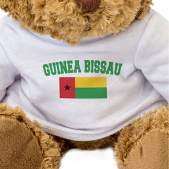 GUINEA BISSAU + FLAG - Teddy Bear - Cute Soft - Funny Souvenir Gift Present