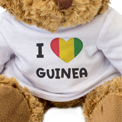 I Love Guinea Flag - Teddy Bear