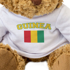 GUINEA + FLAG - Teddy Bear - Cute Cuddly Soft - Funny Souvenir Gift Present