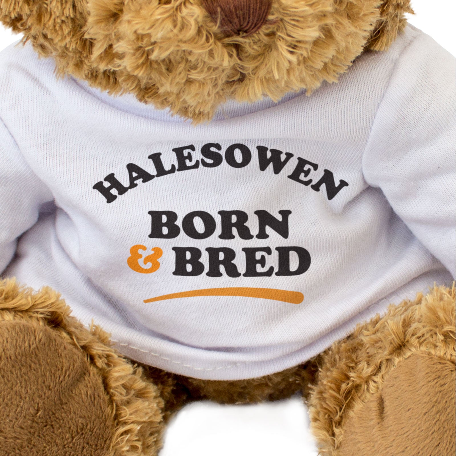 HALESOWEN BORN & BRED - Teddy Bear - Cute Cuddly Soft - Gift Present