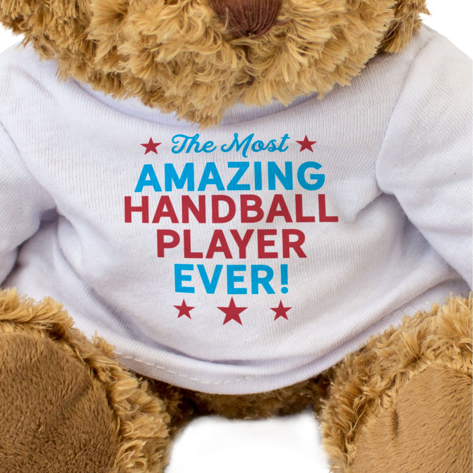 THE MOST AMAZING HANDBALL PLAYER EVER - Teddy Bear - Cute Funny Gift Present