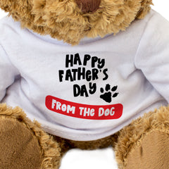 Happy Father's Day From The Dog - Teddy Bear - Gift Present