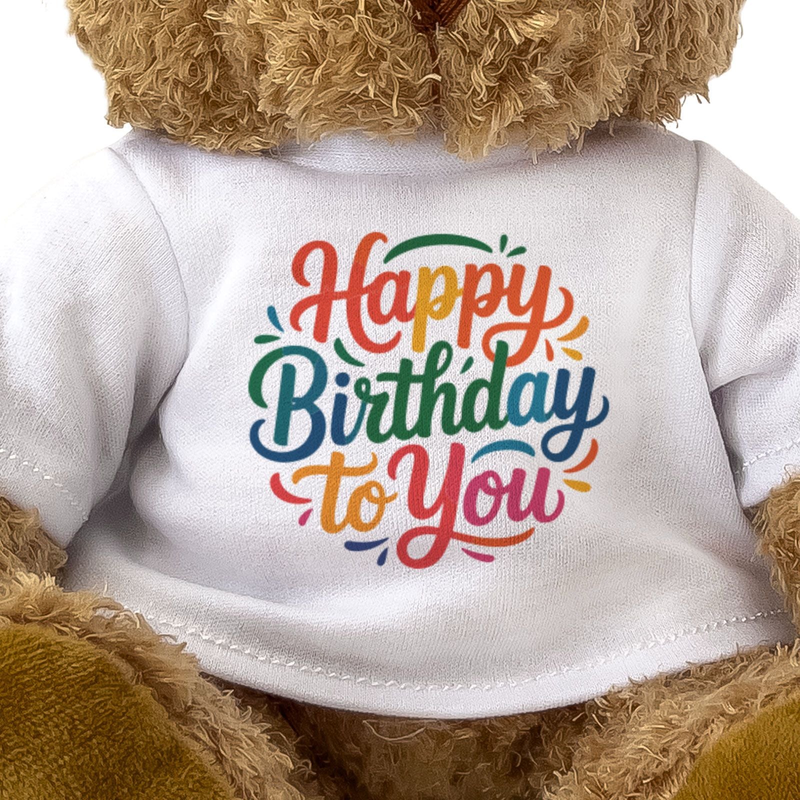 HAPPY BIRTHDAY TO YOU - Teddy Bear - Cute Cuddly Soft - Friend Gift Present