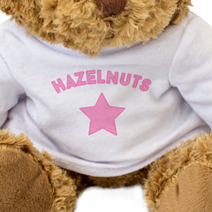 HAZELNUTS (PINK STAR) - Teddy Bear - Cute Cuddly Soft Adorable - Funny Gift Present