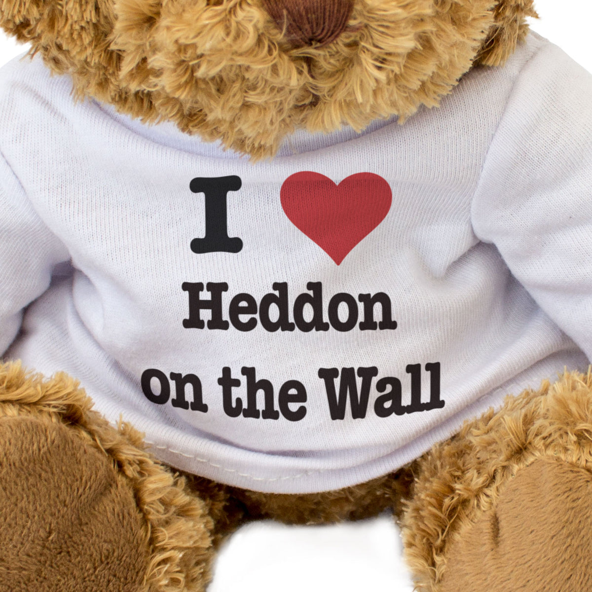 I Love Heddon on the Wall - Teddy Bear