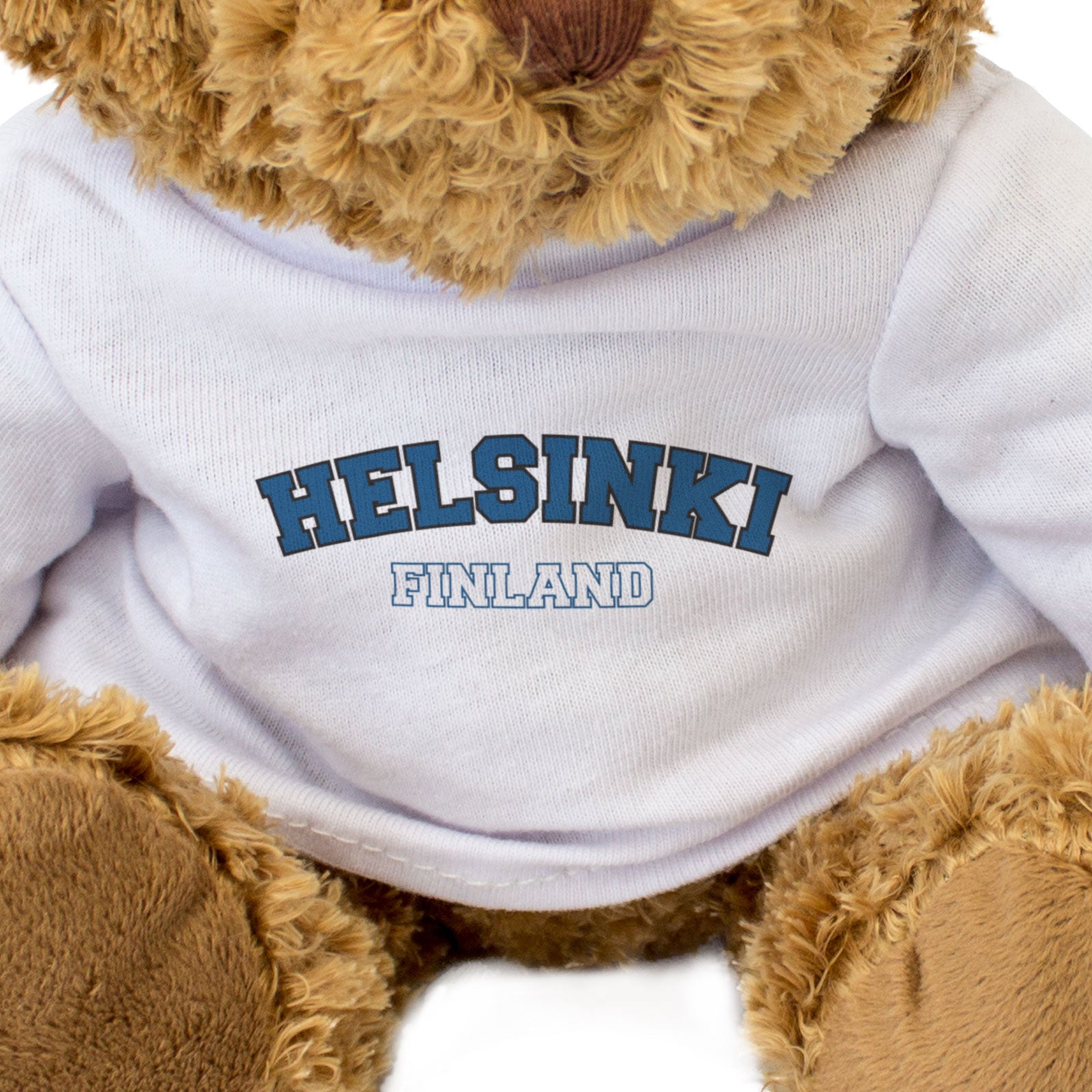 HELSINKI, FINLAND - Teddy Bear - Cute Cuddly Soft - Finnish Gift Present