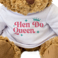 HEN DO QUEEN - Teddy Bear - Cute Cuddly Soft Adorable - Funny Gift Present