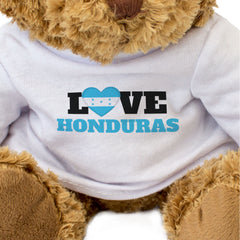 LOVE HONDURAS (FLAG HEART) - Teddy Bear - Cute Funny - Souvenir Gift Present
