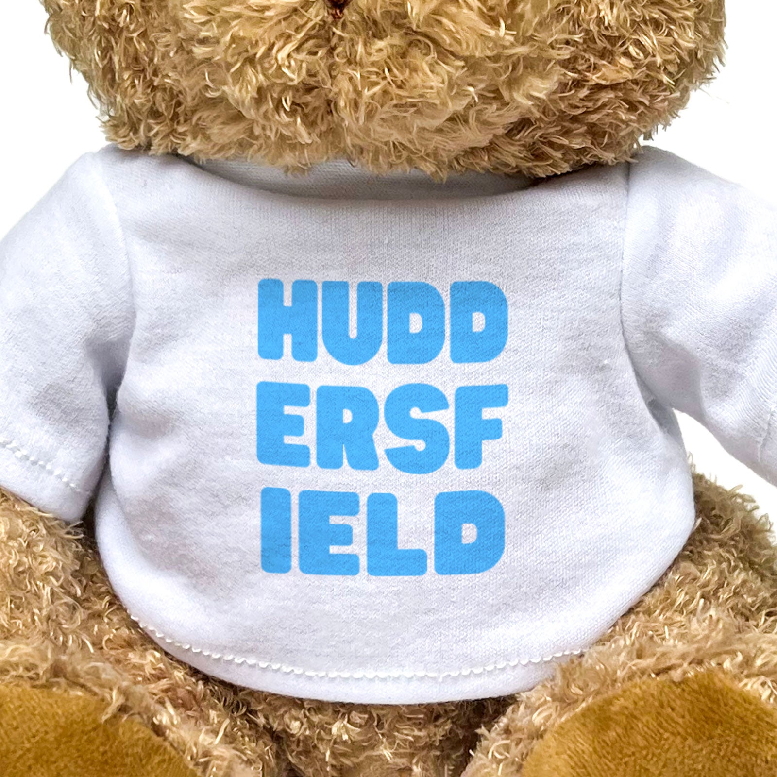 HUDDERSFIELD (BLUE) - Teddy Bear - Cute Soft - Funny Yorkshire Gift Present