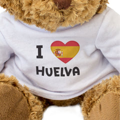 I Love Huelva (Spain Flag) - Teddy Bear